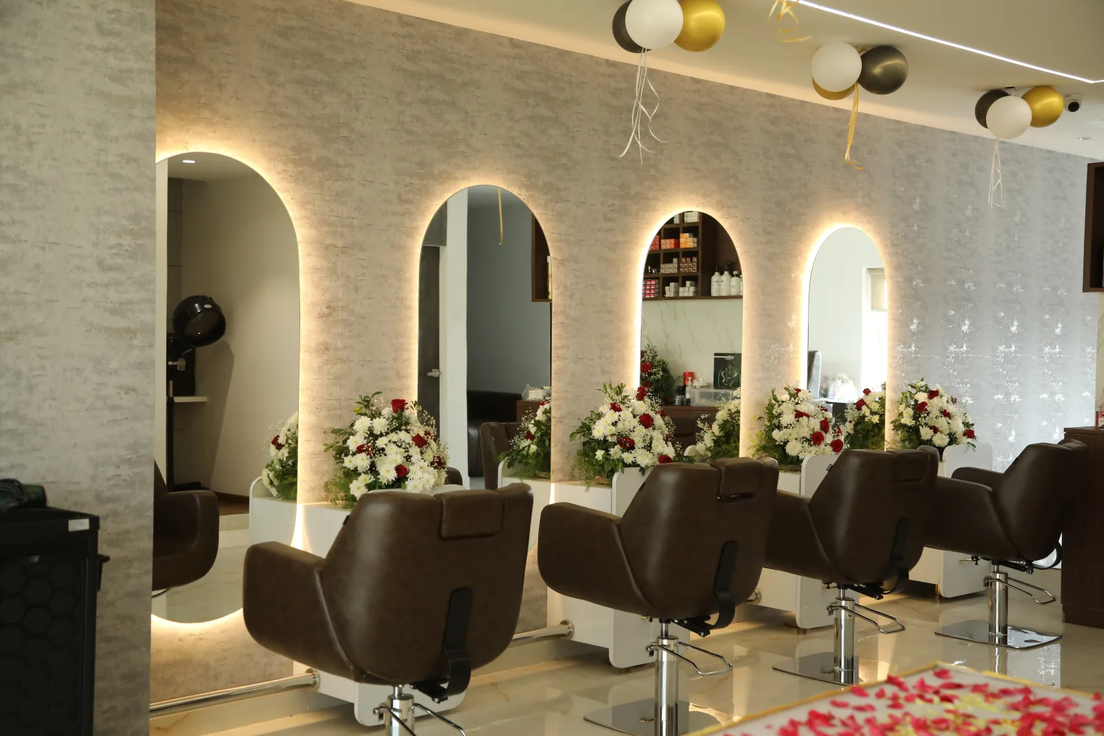 VOX Salon main floor Suchitra Hyderabad